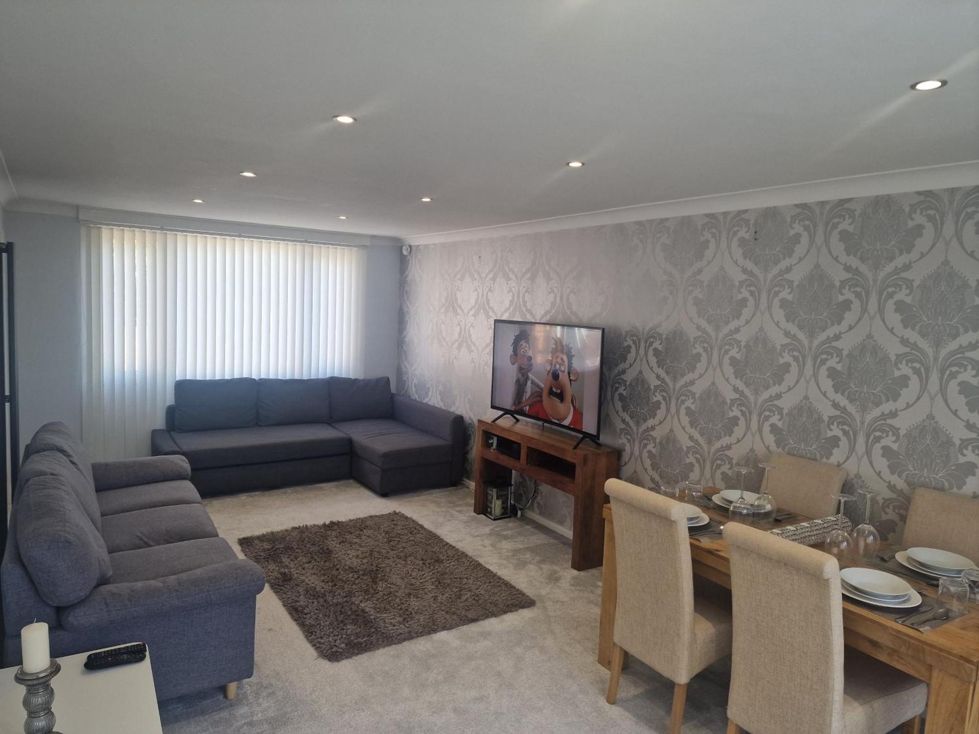 Апартаменти Stylish & Modern 2 Bed House With Free Parking Leeds Лідс Екстер'єр фото