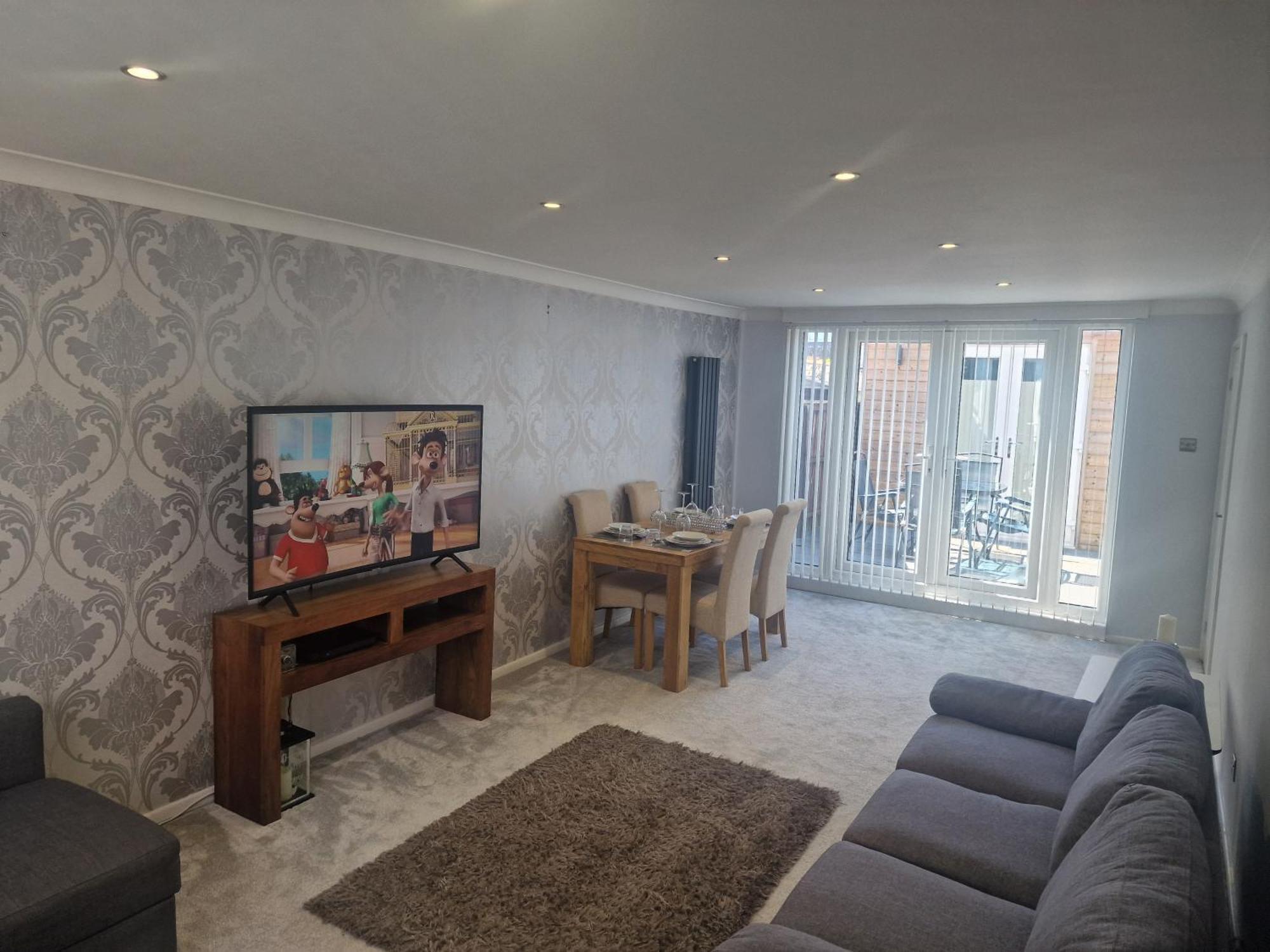 Апартаменти Stylish & Modern 2 Bed House With Free Parking Leeds Лідс Екстер'єр фото
