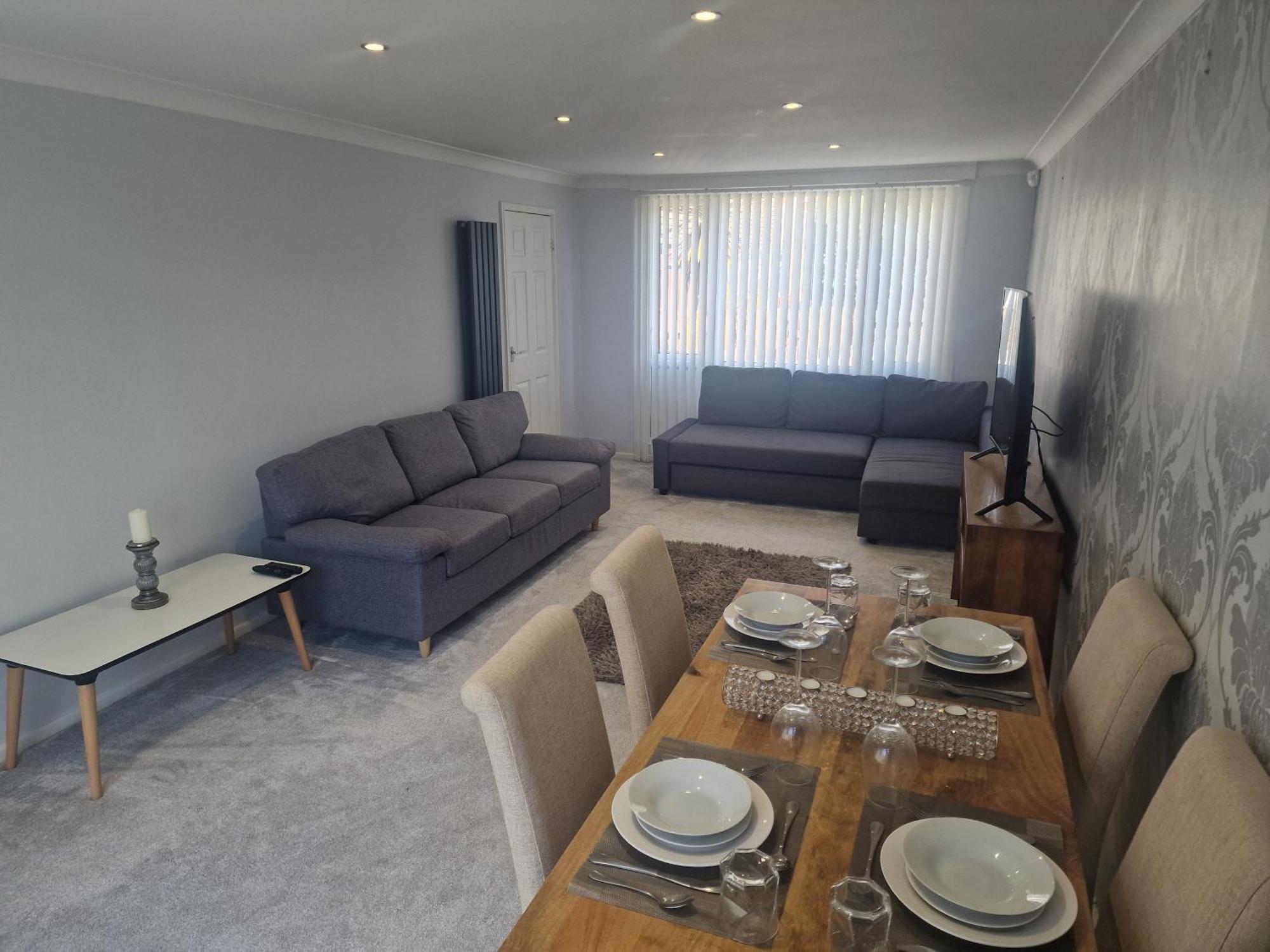 Апартаменти Stylish & Modern 2 Bed House With Free Parking Leeds Лідс Екстер'єр фото